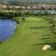 aerial view of golf community operational gains of $2.5M